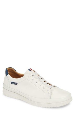 Mephisto Thomas Sneaker in White Leather at Nordstrom, Size 10.5