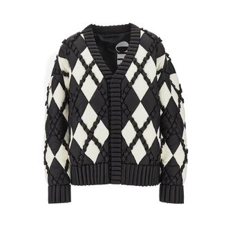 RAXXY Down jacket with lozenge motif Woman S