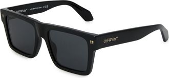 Off-white Mens Accessories Off White Uv Protection Round Sunglasses in Black Dark Grey - One Size