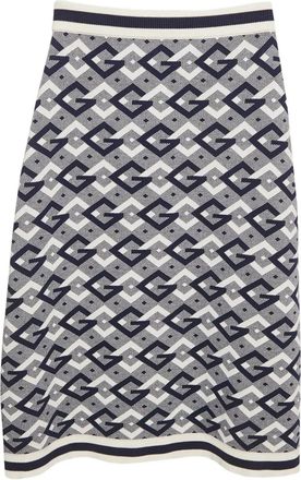 Gucci Gebreide kokerrok - Blauw