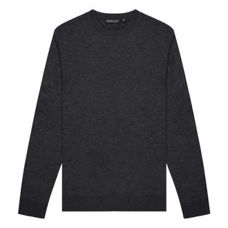 Aspact Liro Sweater - Knitwear - Hombre - Gris - 2XL