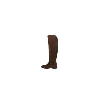 Stefano Lauran Over-knee Laarzen - Dames - Schoenen - Bruin - Maat: 39 EU Su&egrave;de