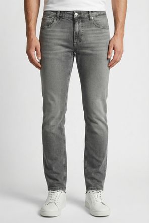 Tommy Jeans Regular-fit-Jeans TOMMY JEANS SCANTON SLIM BI0177, Herren, Gr. 32, L&auml;nge 36, denim grau, Denim/Jeans, Obermaterial: 99% Baumwolle, 1% Elasthan, slim f