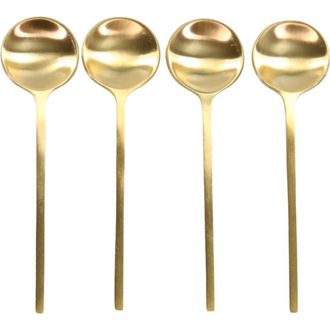 Be Home Luxe Mini Spoons - Set of 4 in Gold at Nordstrom