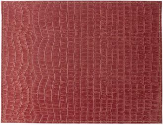 Frieling Davanti by Frieling Crocodile Placemats Set of 6, Rectangular 16.5 x 12.5 Inch Indoor Outdoor Table Placemats