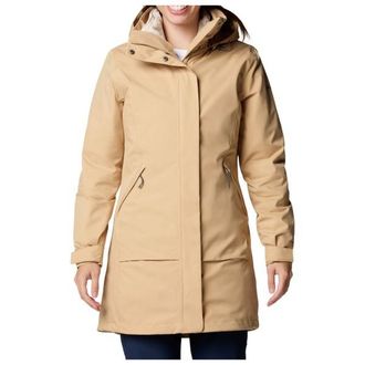 Columbia Pulaski II Interchange Jacket Mantel f&uuml;r Damen | beige