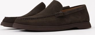 Boss Orange by Hugo Boss Mens Sienna Loafers in Grey Leather - Size UK 12