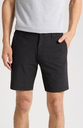 Tommy Bahama Chip Shot IslandZone 9-Inch Golf Shorts in Black at Nordstrom, Size 32