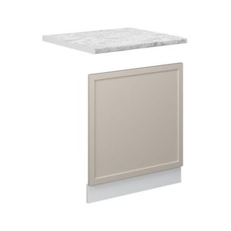 Vicco Panel Frontal Fame-line, Grisbeige, 60 Cm, Et M&aacute;rmol