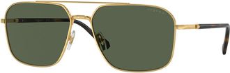 Vogue Eyewear VO4289S Polarized 280/9A Mens Sunglasses Gold Size 59