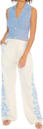 Allison New York Bodhi Tank In Ocean Blue