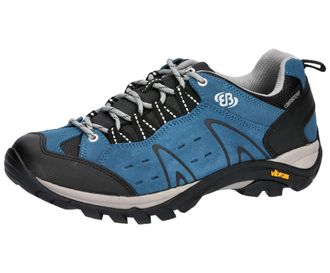 Br&uuml;tting Wanderschuh BR&Uuml;TTING Outdoorschuh Mount Bona Low, Herren, Gr. 36, blau, Veloursleder, Schuhe Wanderschuh