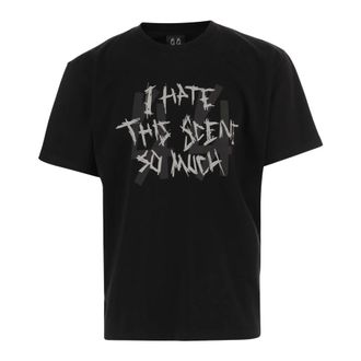 44 Label Group T-Shirts, male, Black, Size: XL Classic Tee