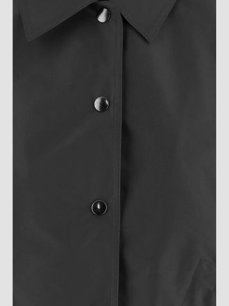 Jil Sander Womens Jacket Lightweight Nylon Black Polyester