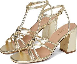 L.k. Bennett Noelle Tubular Oloid Sandals Womens Dress Sandals Gold : EU 41 (US Womens 11) M, Leather