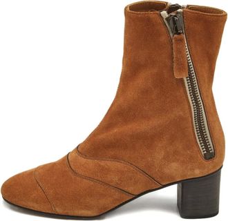 Chlo&eacute; Stivaletti Lexie in pelle scamosciata - Marrone