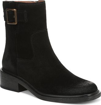 Franco Sarto Gillian Bootie in Black Suede at Nordstrom, Size 7.5