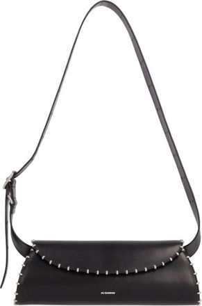 Jil Sander Cannolo Handtas - Dames - Schoudertassen - Zwart - ONE Size - Tassen