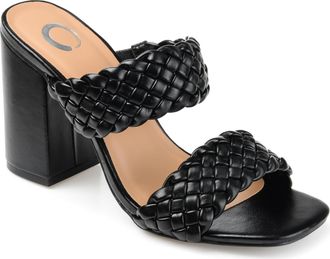 Journee Collection Women & apos;s Melissa Medium and Wide Width Dress Sandals