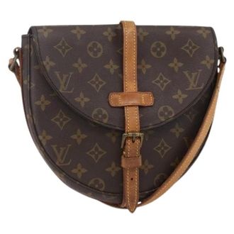 Louis Vuitton Pre-owned Cross Body Bags, female, Brown, Size: ONE SIZE Pre-owned Canvas Cross Body Bag