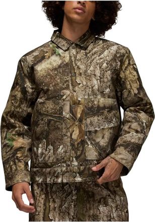 Nike Jordan Flight Chicago Realtree Jacket - Heren - Outdoorjassen - Groen - M - Katoen - Fitness