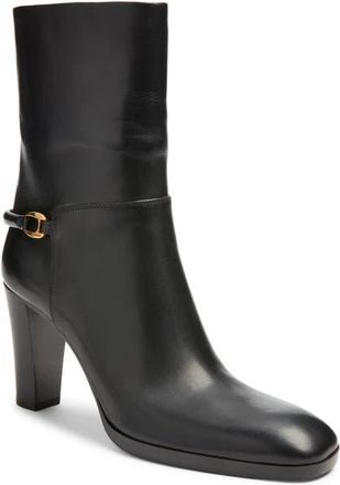 Saint Laurent Sulpice Bootie in Noir at Nordstrom, Size 8.5Us