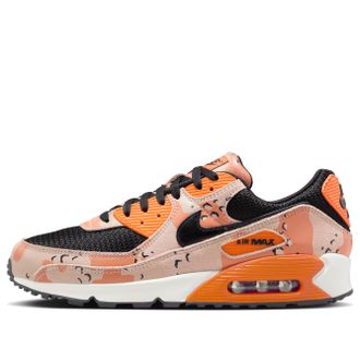Nike Air Max 90 Premium Camo Pack Bio Beige Safety Orange IF1721-201