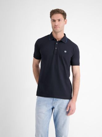 Lerros Poloshirt LERROS LERROS Poloshirt f&uuml;r Herren, sportiv und bequem, Herren, Gr. 3XL, blau (classic navy), 97% Baumwolle, 3% Elasthan, ohne Ausschnitt, S