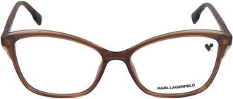Karl Lagerfeld Sunglasses Karl Lagerfeld Kl6095 246 Brown/Light Brown /16/140