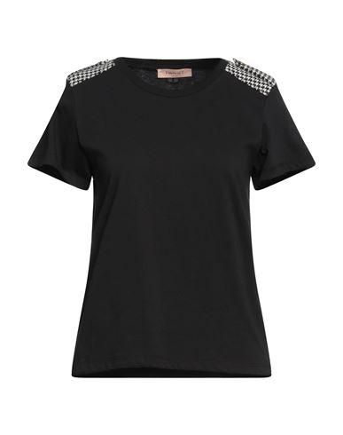 Twin-Set: Black Casual T-Shirts now up to −39% | Stylight