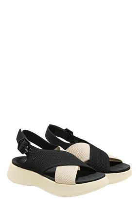 Vivaia AdaptAll Sport Sandals in Black Ivory at Nordstrom, Size 7.5