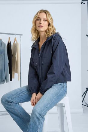 DUSK Hooded Raincoat