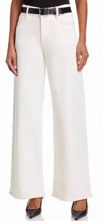 Frame Denim Le Slim Palazzo Pants In Au Natural Clean
