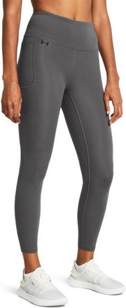 Under Armour Womens Motion Ankle Leggings, (025) Castlerock / / Black, Large