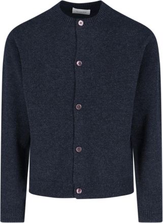 Berner K&uuml;hl Grey Boiled Wool Crewneck Sweater
