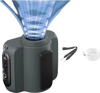 OEM Ventilador De Cintur&oacute;n, Ventilador De Cuello Port&aacute;til, Recargable, 100 Velocidades, Para Obras De Construcci&oacute;n, Hogar Y Actividades Al Aire Libre