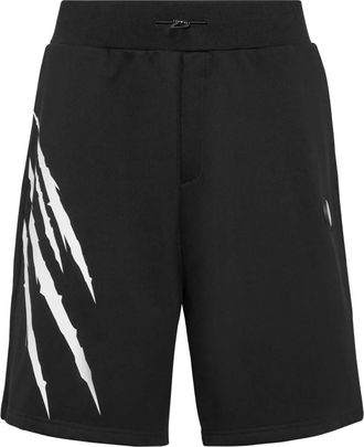 Plein Sport Shorts Scratch - Nero