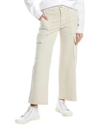 Hudson Rosalie Cement High-Rise Wide Leg Cargo Jean