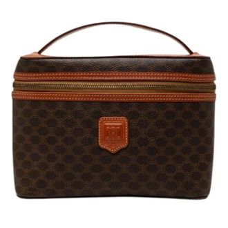 Celine Pre-owned Vanity Bag - Dames - Pre-owned - Bruin - Maat: ONE Size Leer