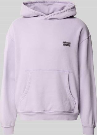 American Vintage American Vintage Hoodie mit Logo Modell PLIZZY in Flieder, Gr&ouml;&szlig;e M