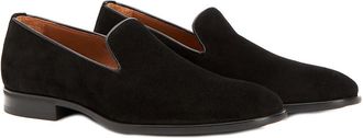 Aquatalia Aiden Weatherproof Suede Smoking Slipper