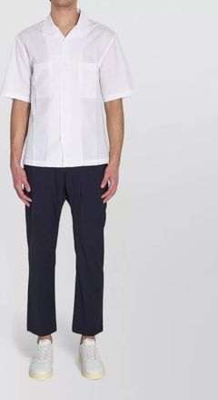 Barena cotton regular-fit camp-collar short-sleeve shirt