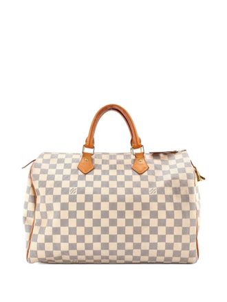 Louis Vuitton Speedy Handbag Damier 35 satchel - Wit