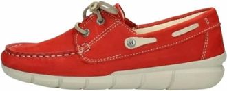 Wolky Loafers - Dames - Schoenen - Rood - Maat: 41 EU Wol