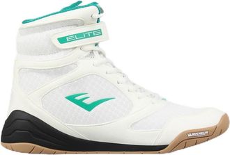 Everlast Pro Elite Boxing Boots Mens Hi White/Green 9 UK