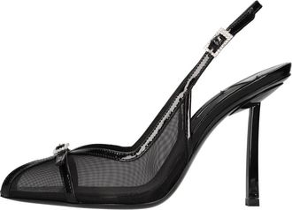 Le Silla Vittoria Slingback - Dames - Pumps - Zwart - 37 EU - Leer - Schoenen