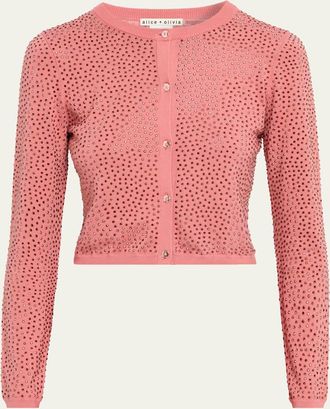 Alice & Olivia Carson Embellished Cardigan