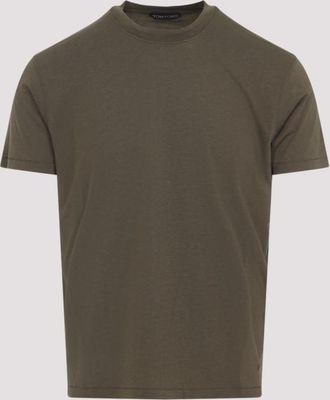 Tom Ford Olive Crewneck T-Shirt