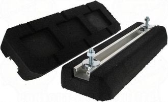 OEM 2 Soportes Antivibraci&oacute;n Rubberfoot De 600 Mm Fabricados Con Caucho Reciclado Para Aires Acondicionados Y Maquinaria Pesada