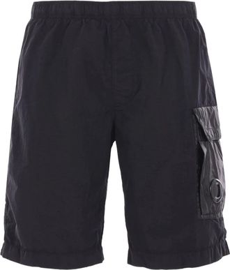 C.P. Company Casual Shorts - Heren - Strandmode - Zwart - 2XL - Katoen - Badmode